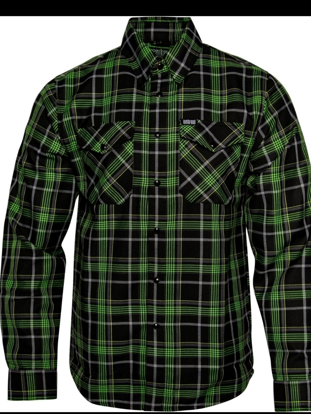 Dixxon Flannel Co Mens XL Lamb Of God Into Oblivion 2026 Long Sleeve Green Black